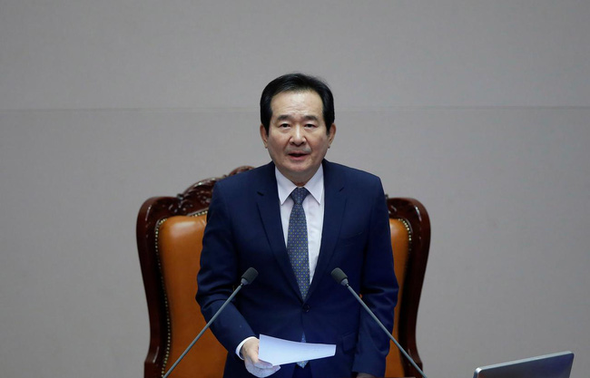Thủ tướng Hàn Quốc Chung Sye-kyun. (Ảnh: Reuters)