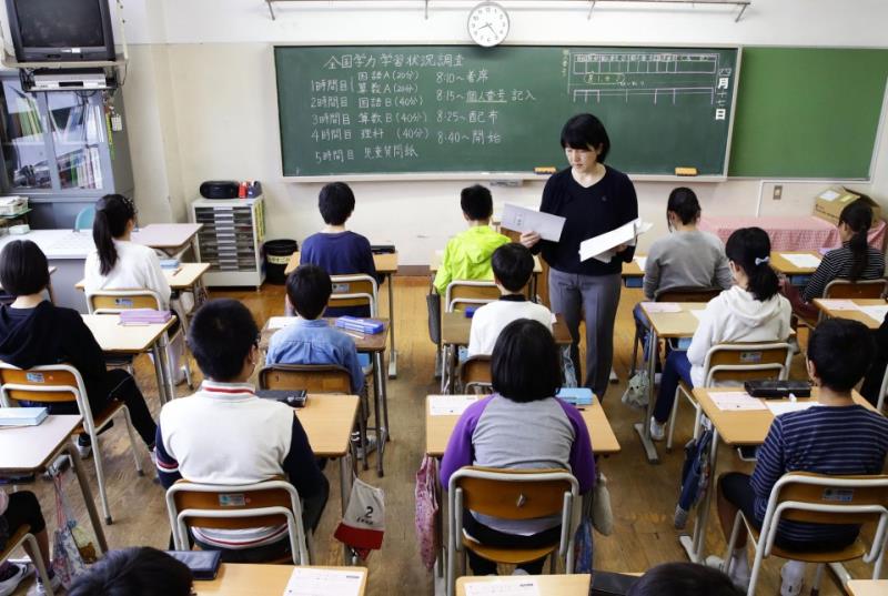 Nhật Bản có thể sẽ đóng cửa các trường học nếu dịch Covid-19 bùng phát. (Ảnh: Kyodo News)