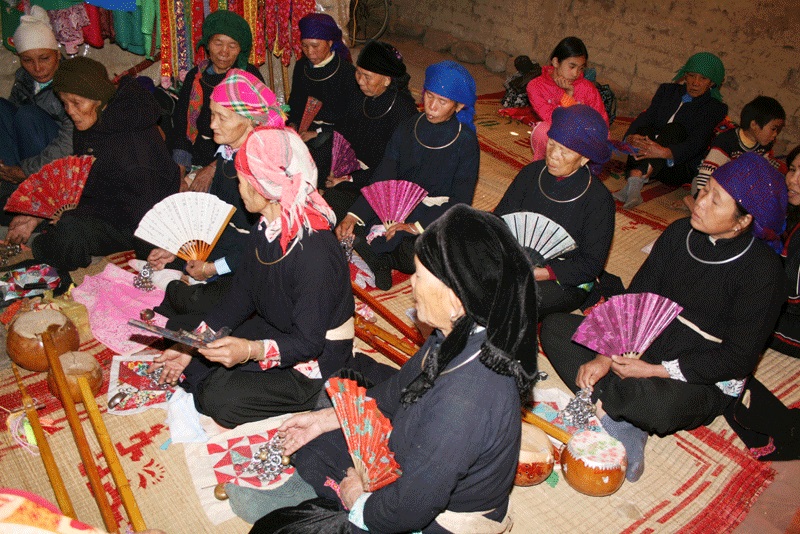 Then ritual  of Tay ethnic people in Binh Lieu district, Quang Ninh Province