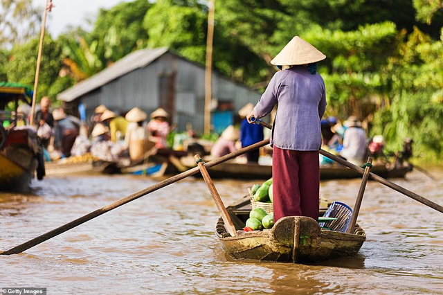Việt Nam đứng ở vị trí thứ 8 nhờ phong cảnh thiên nhiên tuyệt đẹp, nền văn hóa sống động và các thành phố đầy thú vị. Nguồn: dailymail.co.uk