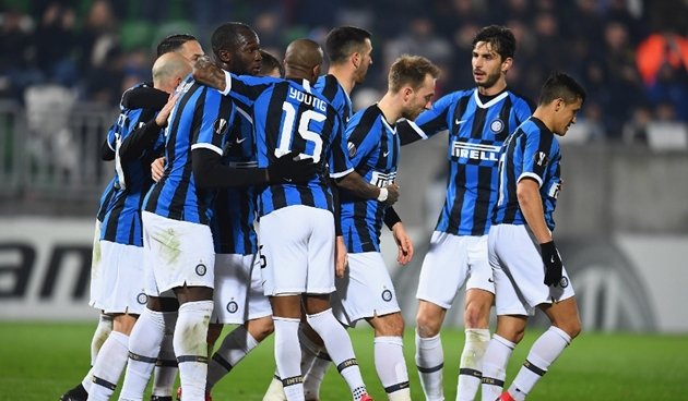  Inter Milan đã giành chiến thắng trước Ludogorets ở lượt đi.