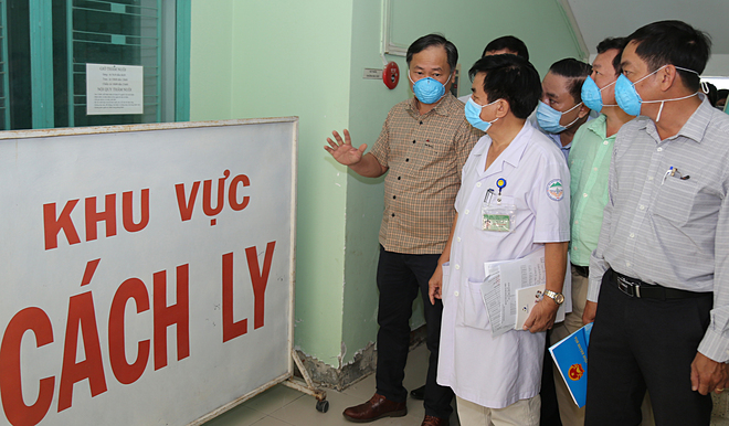Khu cách ly người nhiễm nCoV tại Bệnh viện Nhiệt đới Khánh Hòa. Ảnh: VnExpress