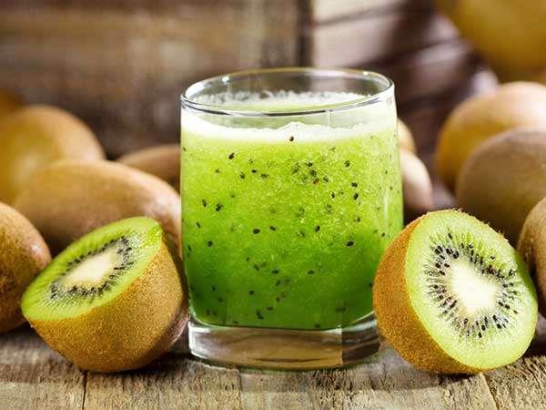 Nước ép kiwi có thể ngăn ngừa táo bón và ung thư ruột kết.
