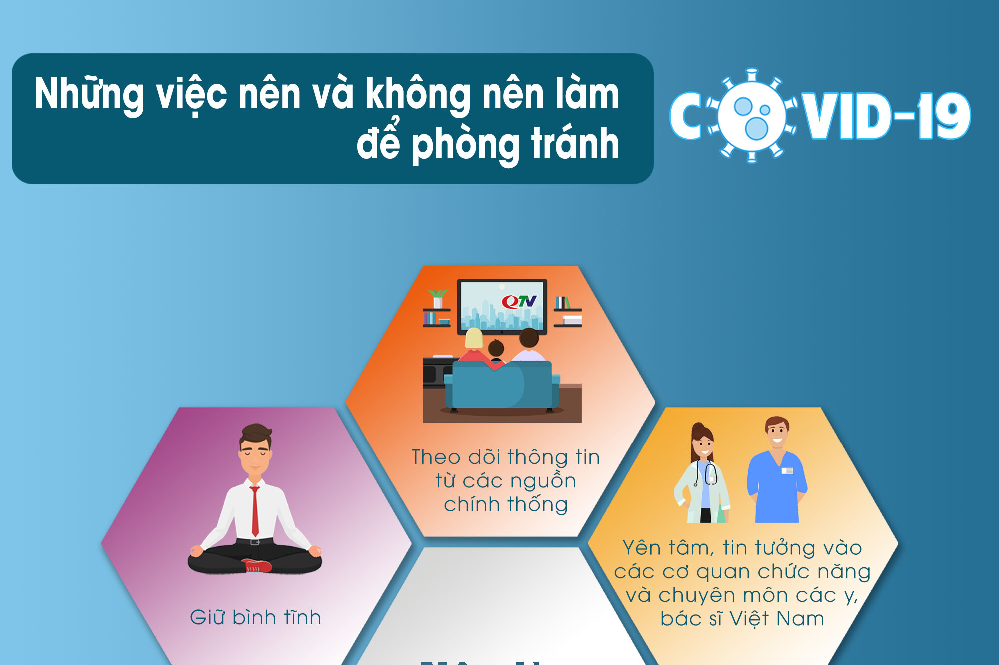 Những việc nên và không nên làm để phòng tránh Covid-19