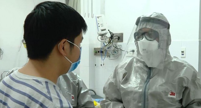 Bệnh nhân người Trung Quốc nhiễm Covid-19 điều trị tại BV Chợ Rẫy.