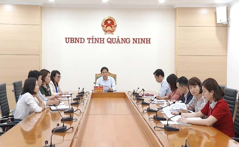 Quang Ninh's Standing Vice-chairman joined the online conference 