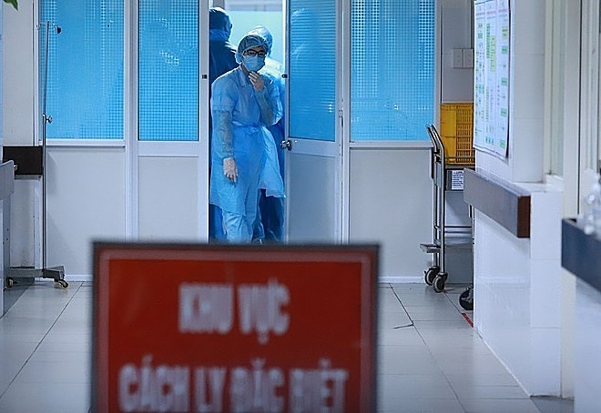 Khu điều trị cách ly вệпʜ пʜâп Covid-19 tại Bệnh viện Đa khoa Đà Nẵng hồi tháng 2. Ảnh: Nguyễn Đông. VFTNews