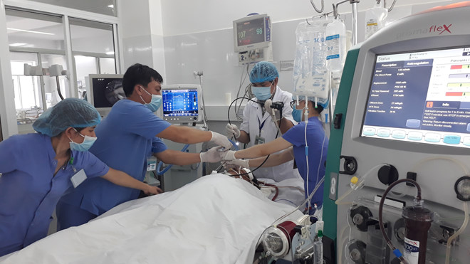 Bệnh viện Đà Nẵng sẽ có hệ thống ECMO - máy tim phổi nhân tạo thứ 2 phục vụ hồi sức tim phổi cấp cứu bệnh nhân ẢNH: An Dy