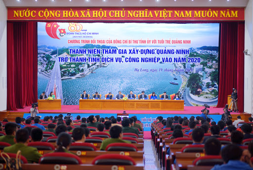 chương trình đối thoại giữa đồng chí Bí thư Tỉnh ủy, Chủ tịch HĐND tỉnh Nguyễn Văn Đọc với tuổi trẻ Quảng Ninh về chủ đề 