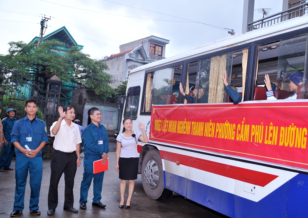 Nguyễn Thanh Định và Ban CHQS phường chính là công tác tuyên truyền, vận động thanh niên nhập ngũ