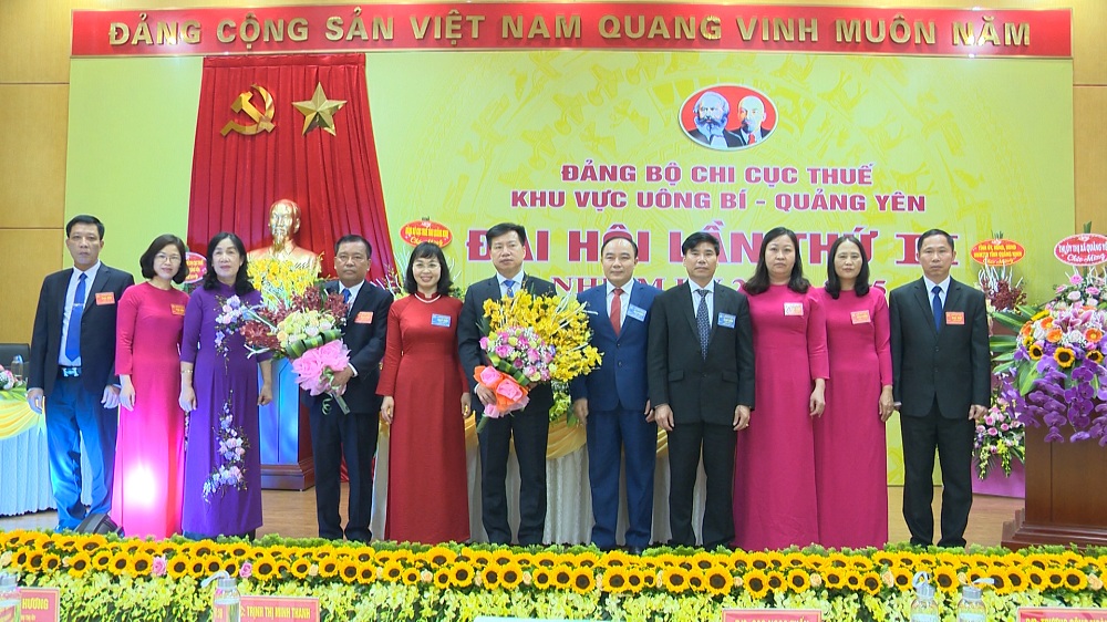 Ra mắt Ban Chấp hành Đảng bộ Chi cục Thuế khu vực Uông Bí – Quảng Yên nhiệm kỳ 2020 – 2025