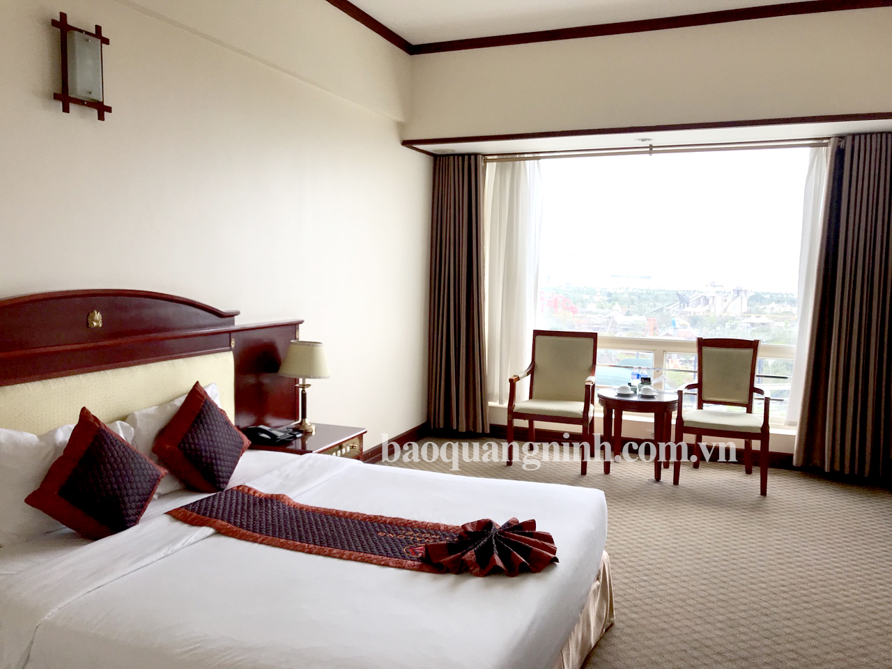 Các phòng tại khách sạn Grand Hạ Long đã sẵn sàng để đón người cách ly y tế tự nguyện có trả phí. 