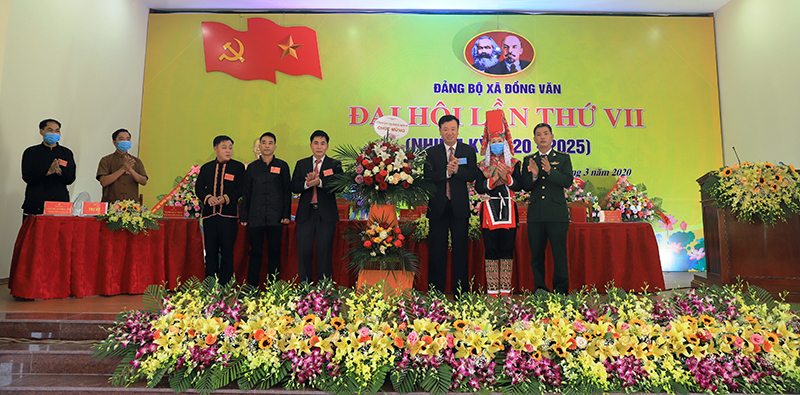 Bình Liêu: Đại hội điểm Đảng bộ xã Đồng Văn