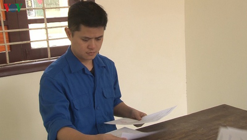  Bị can Lê Quang Huy Phương tại cơ quan điều tra.
