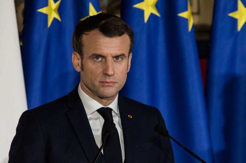 Tổng thống Pháp Emmanuel Macron. (Ảnh: Getty)