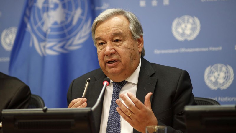 Tổng thư ký Liên Hợp Quốc Antonio Guterres. Ảnh: The Statesman