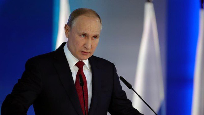 Tổng thống Nga Vladimir Putin. (Ảnh: Sputnik/Reuters)