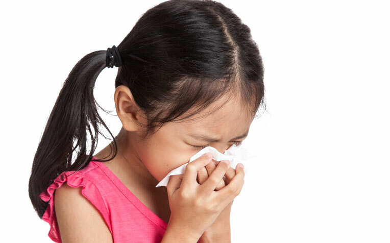 Nhiễm khuẩn đường hô hấp là bệnh rất phổ biến ở trẻ em. Ảnh: healthxchange