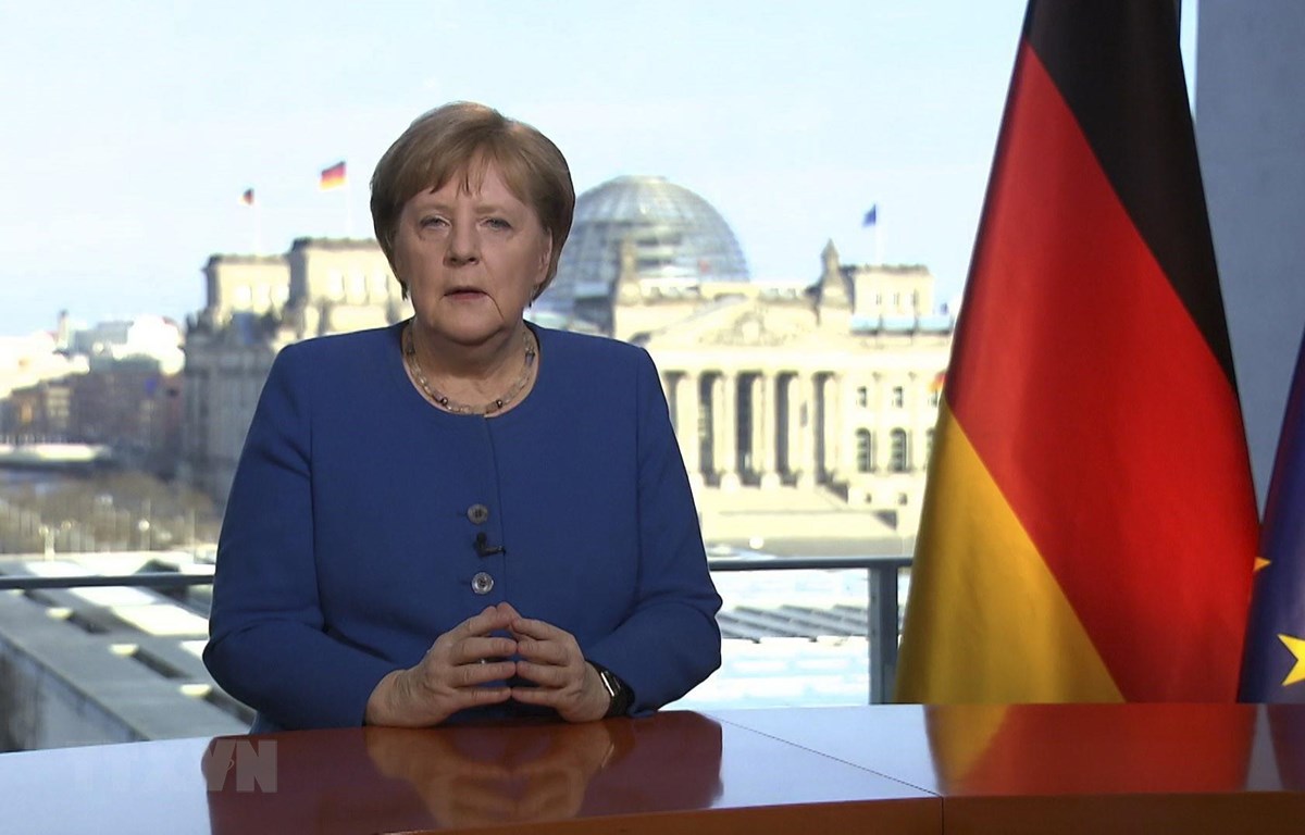  Thủ tướng Đức Angela Merkel. (Ảnh: AFP/TTXVN)