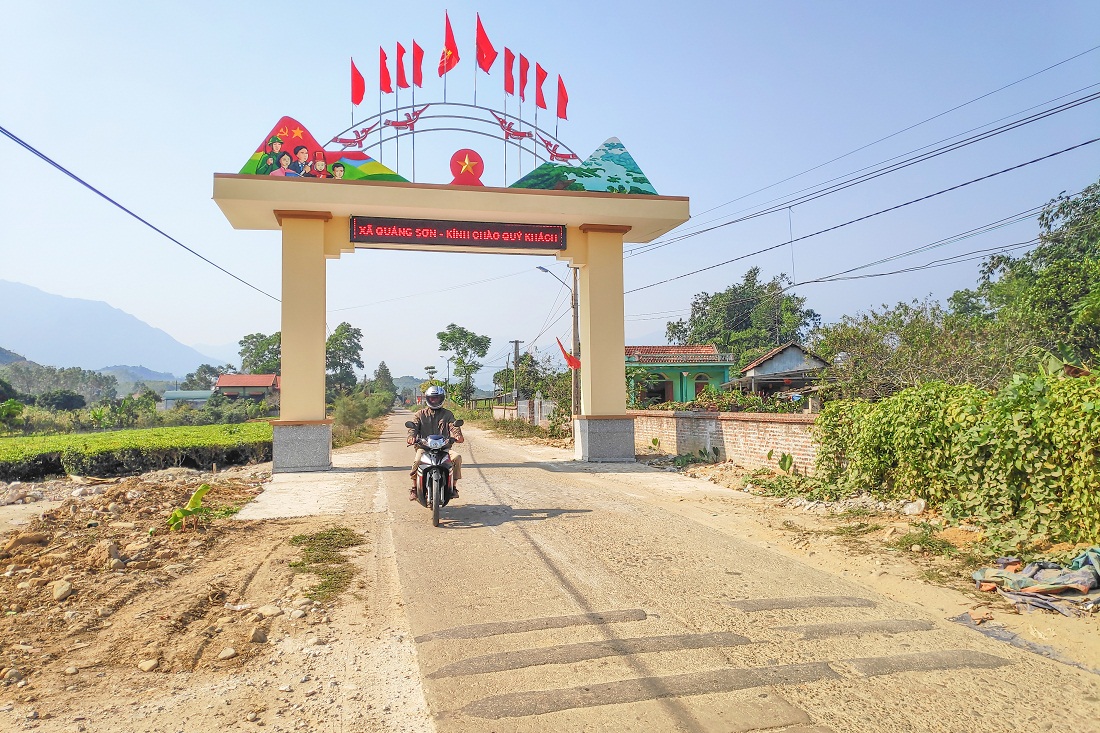 Xã vùng cao Quảng Sơn (huyện Hải Hà) ngày một đổi thay từ sự quan tâm của tỉnh, của huyện và nỗ lực của người dân.