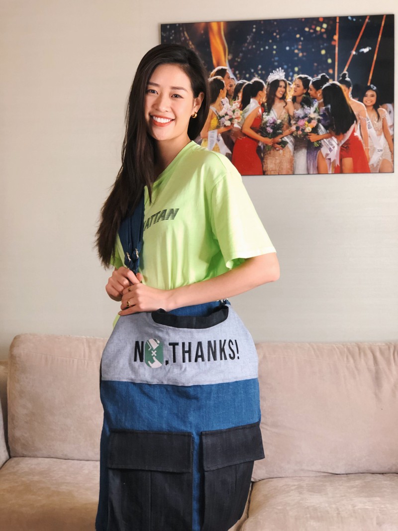 Hoa hậu Khánh Vân cùng nhiều nghệ sĩ đã quan tâm và ủng hộ chiến dịch.