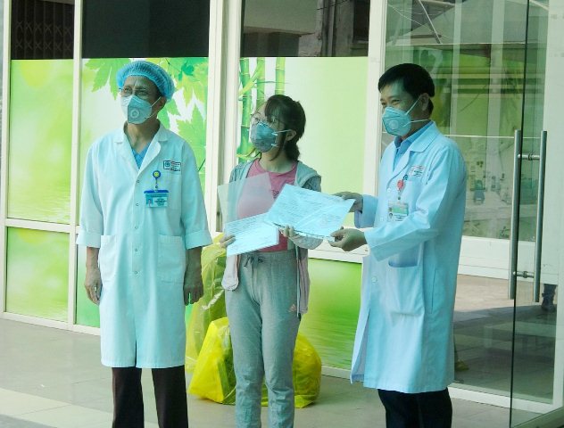 Bệnh nhân được công bố khỏi bệnh tại Bệnh viện Đà Nẵng.