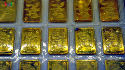 Giá vàng SJC hiện đang thấp hơn giá vàng thế giới 200.000 đồng/lượngGiá vàng SJC hiện đang thấp hơn giá vàng thế giới 200.000 đồng/lượng