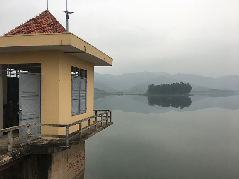 Hồ Khe Chè, xã An Sinh, TX Đông Triều do Công ty TNHH MTV Thủy lợi Đông Triều quản lý đã được tích nước đầy đủ đảm bảo phục vụ sản xuất.