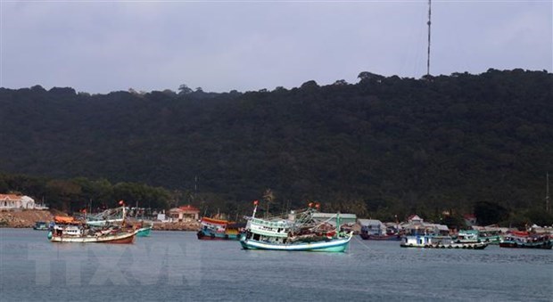 Tàu cá Việt Nam. (Ảnh: Lê Huy Hải/TTXVN)