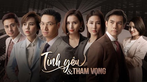 Phim “Tình yêu và tham vọng” đang được phát sóng trên VTV. Ảnh: VFC
