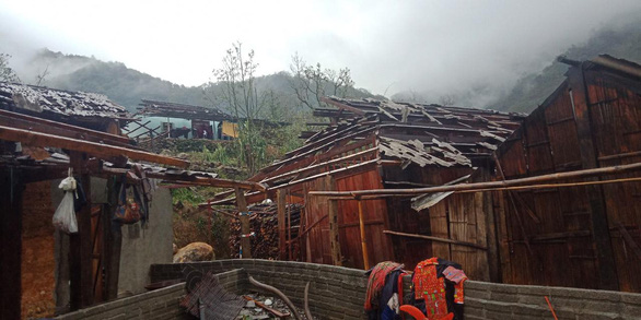 Huyện Phong Thổ đã hứng chịu 5 trận mưa đá từ đầu năm đến nay - Ảnh: ĐỨC ĐỊNH