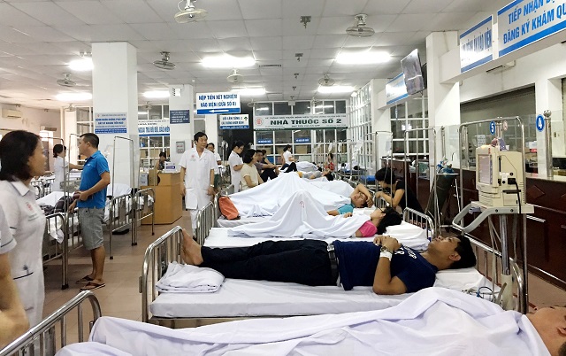 Khu dã chiến và sự nỗ lực của các y, bác sĩ trong đợt phòng chống dịch sốt xuất huyết 2017.