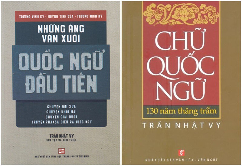  Sách nghiên cứu về văn học chữ Quốc ngữ của tác giả Trần Nhật Vy.