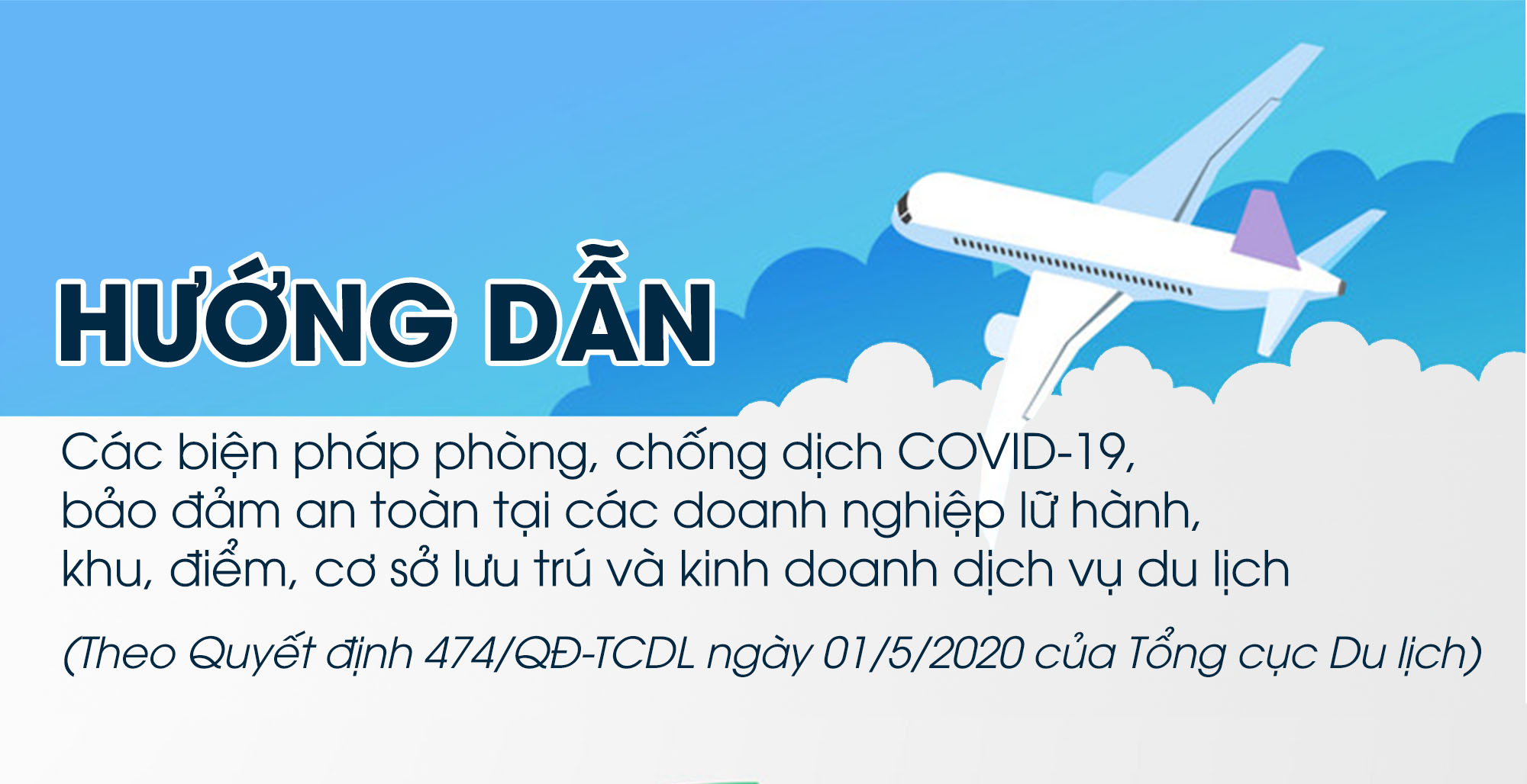 Hướng dẫn các biện pháp phòng, chống dịch COVID-19, bảo đảm an toàn tại các điểm, cơ sở kinh doanh dịch vụ du lịch