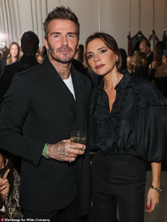 David Beckham và bà xã Victoria