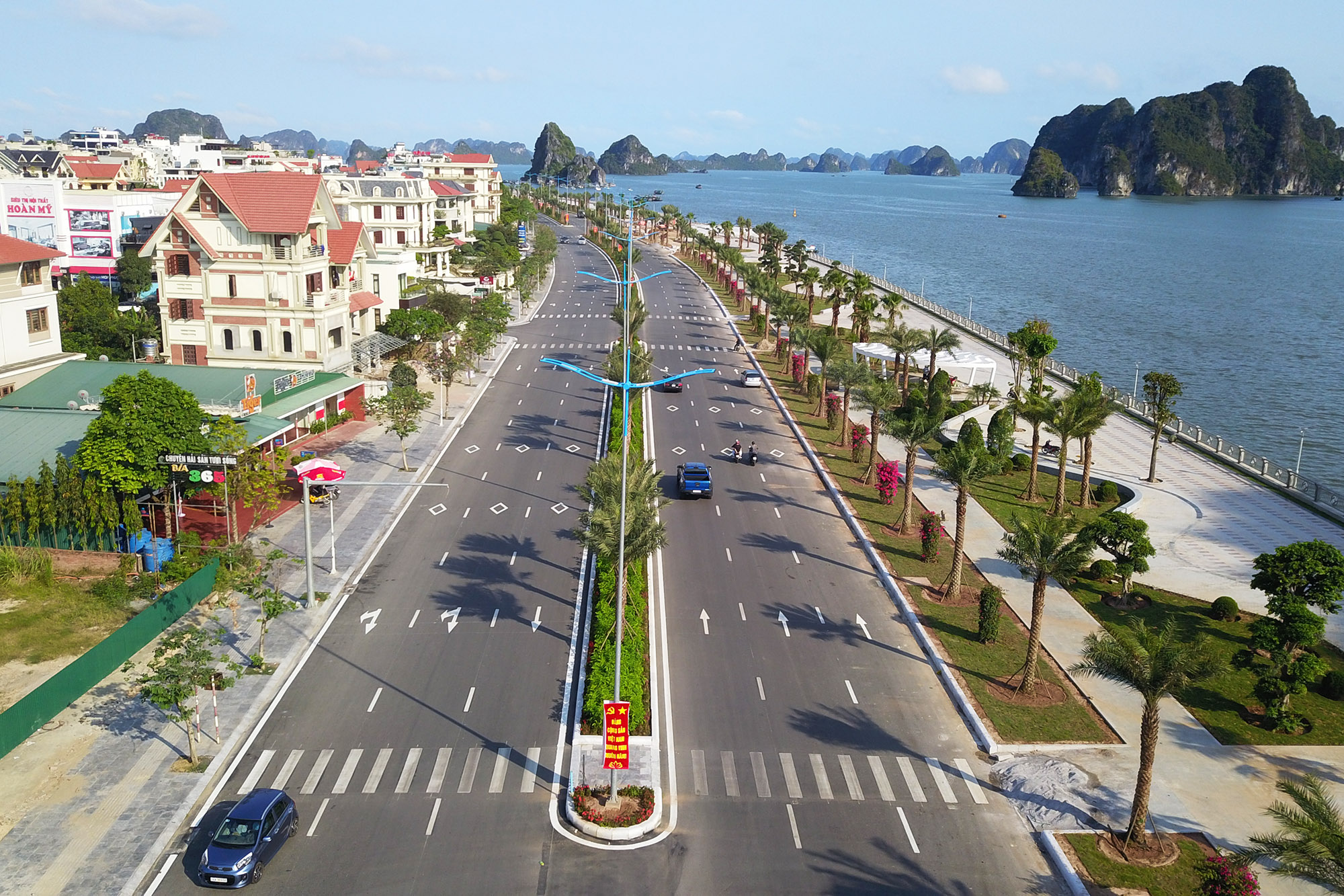 Đường bao biển Trần Quốc Nghiễn đã hoàn thành đầu tư, xây dựng vào cuối tháng 5 vừa qua