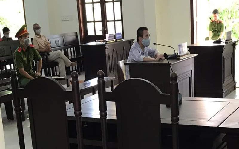  Lê Thanh Hà tại phiên xét xử sơ thẩm