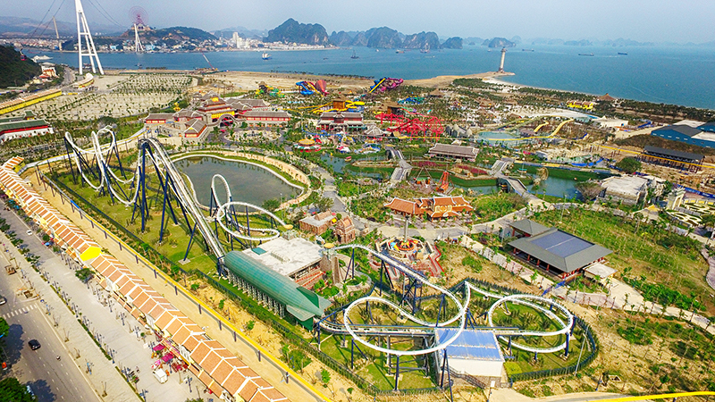 Công viên Đại Dương Hạ Long - địa điểm hấp dẫn của du lịch Quảng Ninh hè 2020. Ảnh: Hùng Sơn