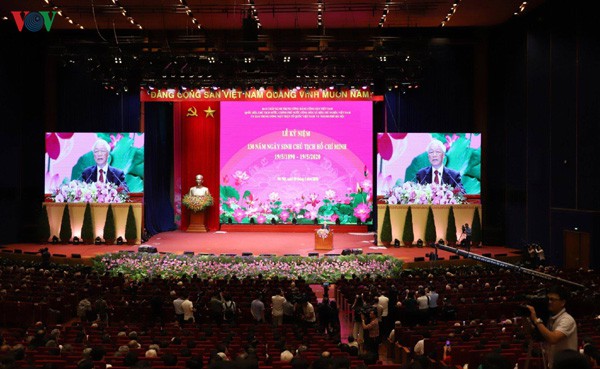Tổng Bí thư, Chủ tịch nước Nguyễn Phú Trọng phát biểu tại Lễ kỷ niệm