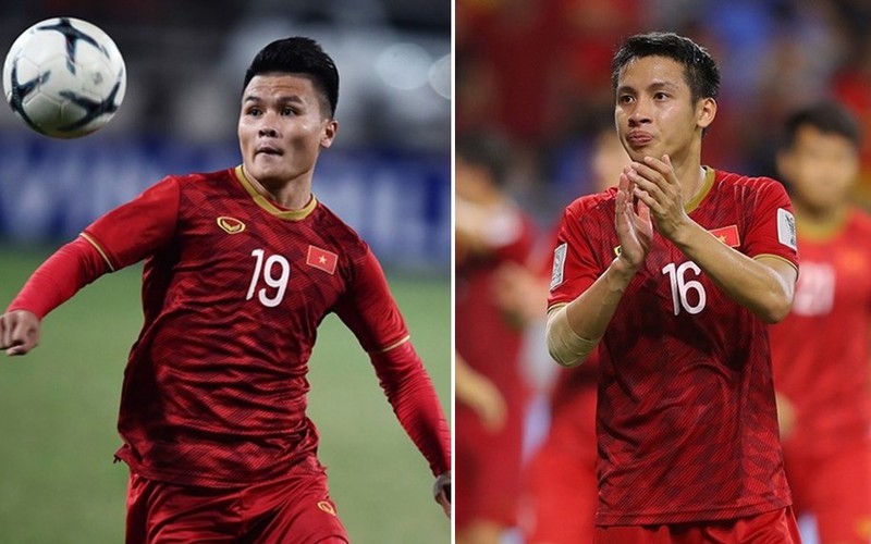 Quang Hải và Hùng Dũng đang là những ứng viên hàng đầu cho danh hiệu Quả bóng Vàng Việt Nam 2019.