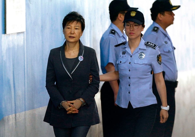 Bà Park Geun-hye là nữ Tổng thống đầu tiên của Hàn Quốc. Ảnh: Yonhap
