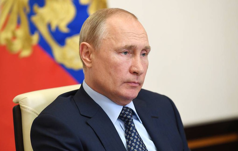 Tổng thống V.Putin tại cuộc họp. (Ảnh: Tass)