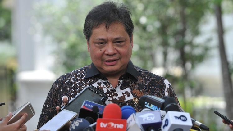 Bộ trưởng Điều phối Kinh tế Indonesia, ông Airlangga Hartarto (Nguồn: Fakta.news)