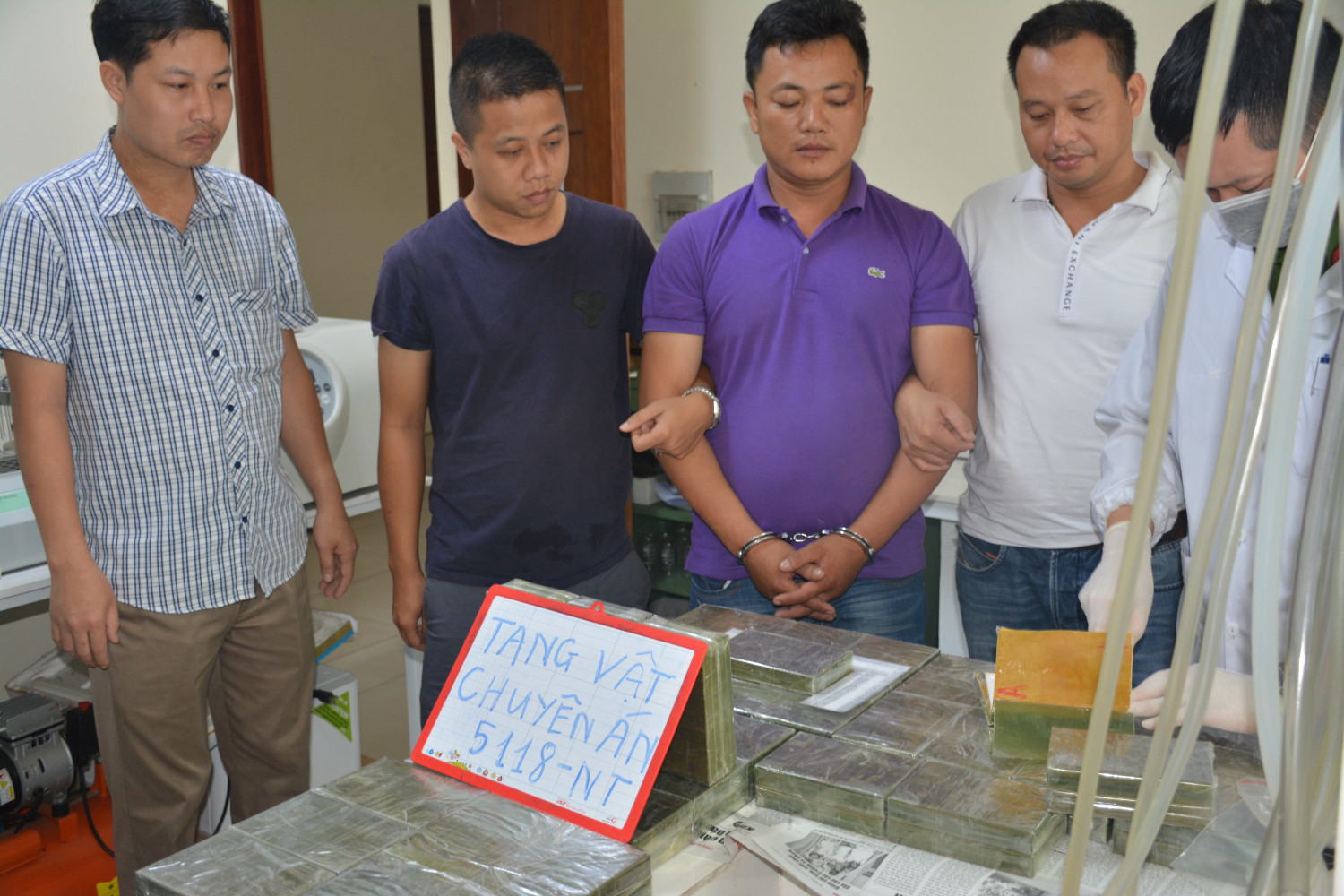518 - NT là chuyên án trinh sát điển hình mà Phòng CSĐT tội phạm về ma túy Công an tỉnh Quảng Ninh đã triệt phá