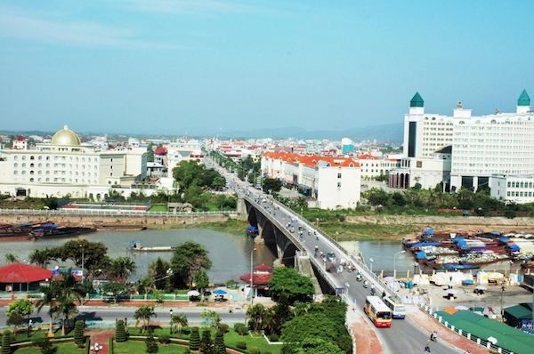 Thành phố Móng Cái trở thành điểm đến của nhiều doanh nghiệp bất động sản lớn.