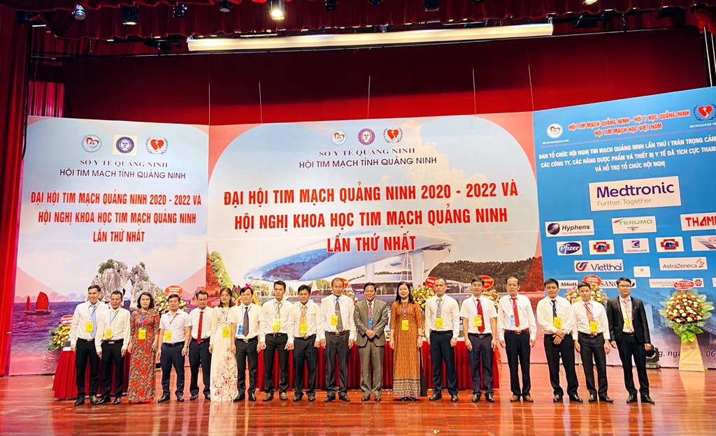 Ban chấp hành Hội Tim mạch Quảng Ninh lần thứ I, nhiệm kỳ 2020-2022 ra mắt Đại hội