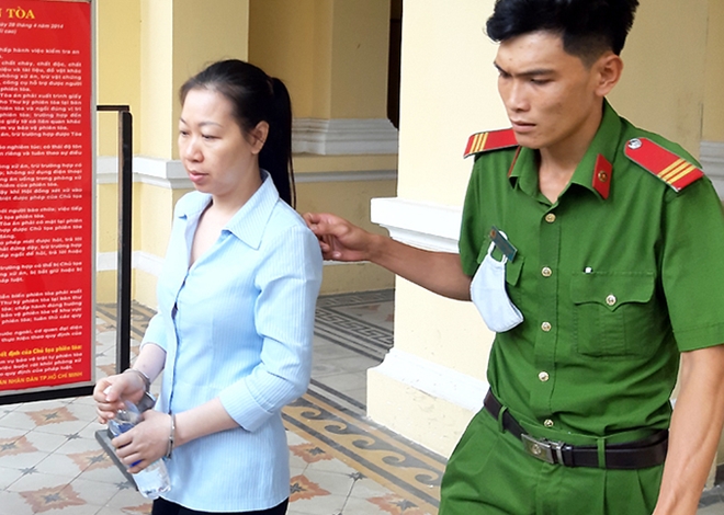 Bị cáo Lê Thị Minh Hiền