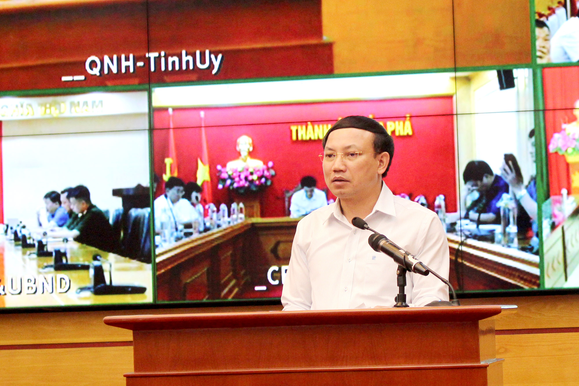 Đồng chí Nguyễn Xuân Ký, Bí thư Tỉnh ủy, Chủ tịch HĐND tỉnh, kết luận tại hội nghị.
