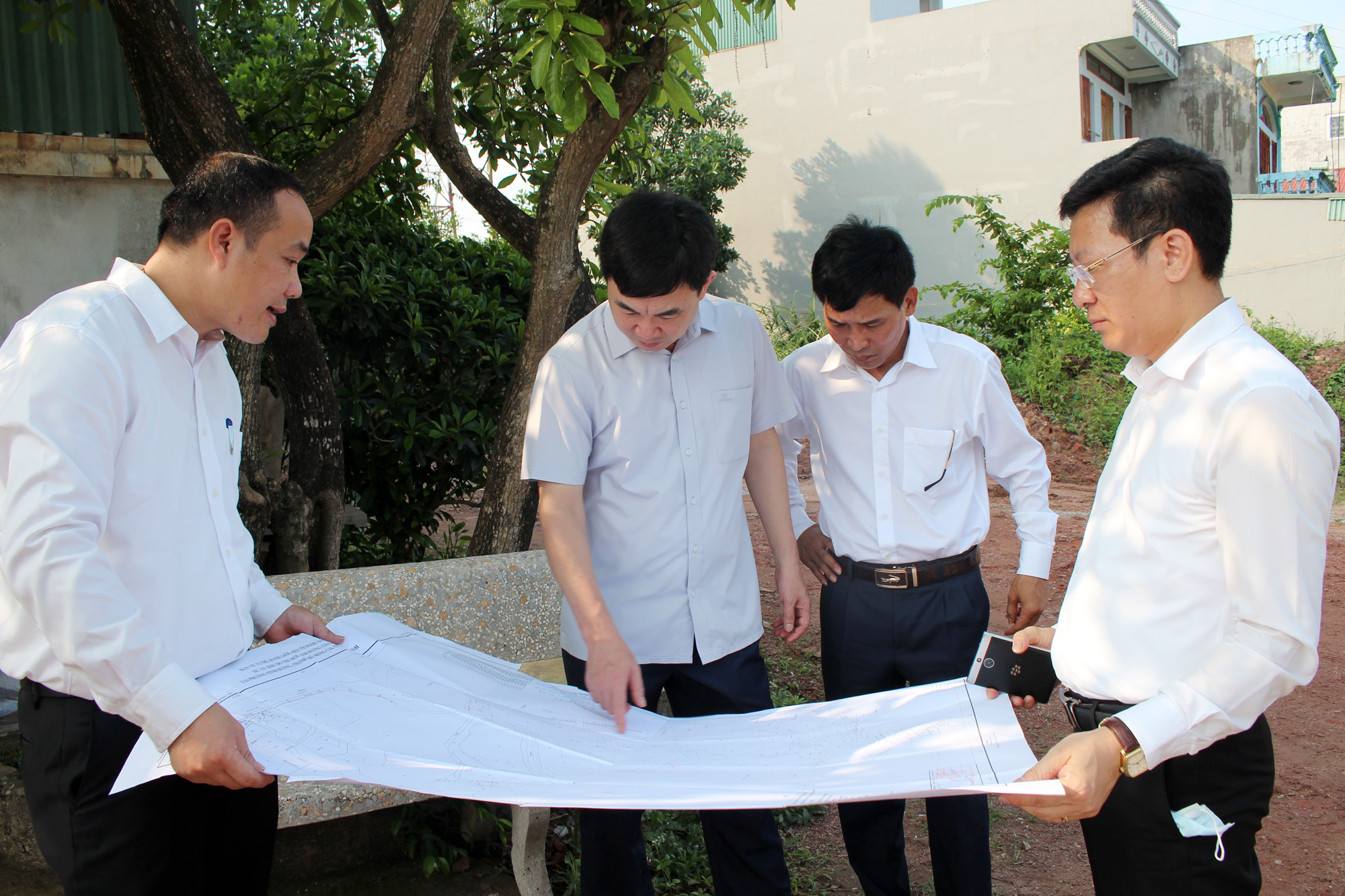 Lãnh đạo tỉnh kiểm tra các dự án trên địa bàn TP Móng Cái.