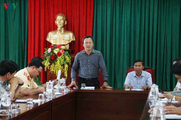 Ông Khuất Việt Hùng phát biểu tại buổi họp báo.